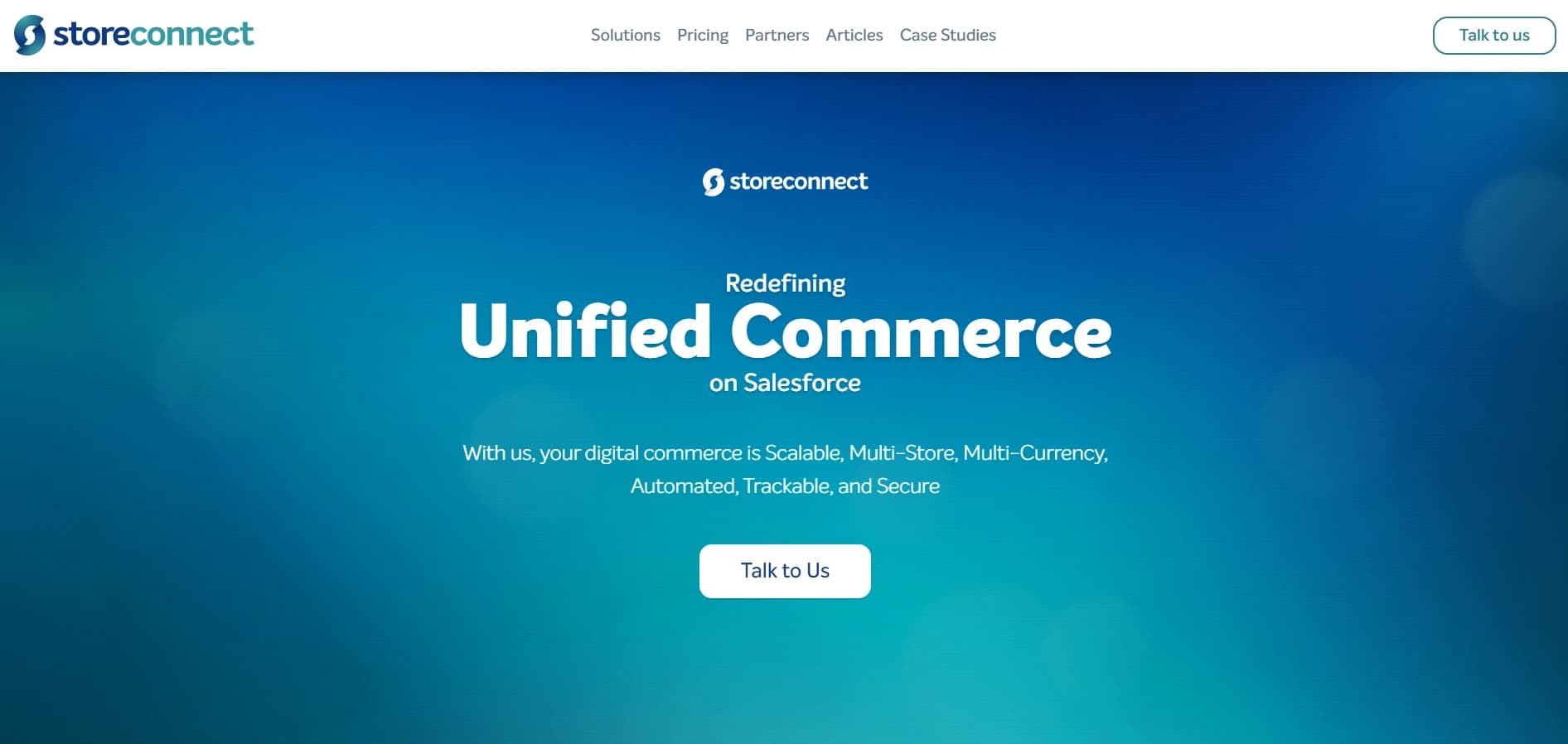 Storeconnect a unified e-commerce solution on Salesforce